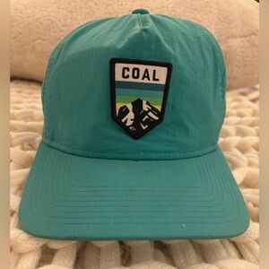 Coal The Summit Teal Adjustable Snapback Truckers Hat Cap